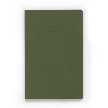 Doller Notes Basic tečkovaný forest green
