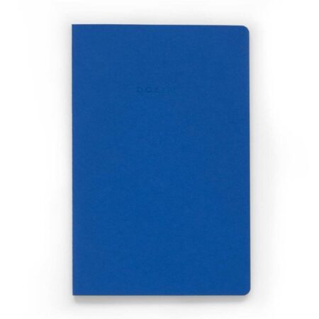 Doller Notes Basic tečkovaný medium blue