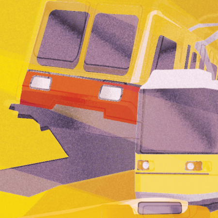 Grafika A3 - Berlin Verkehr - Jan Michoin