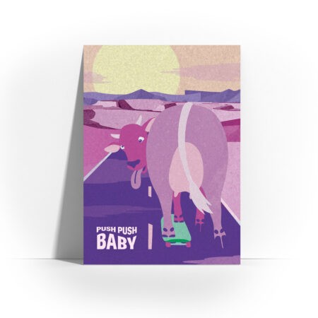 Grafika A3 - Push Push Baby- Jan Michoin