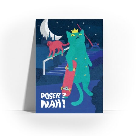 Grafika A3 - Poser Nah- Jan Michoin