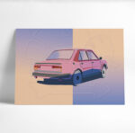 Grafika A3 – Škoda 120 – Jan Michoin