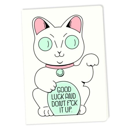 Přání Lucky Cat A6 - Brunhilda