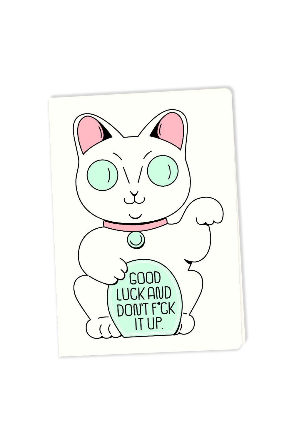 Přání Lucky Cat A6 - Brunhilda Přání Lucky Cat A6 - Brunhilda