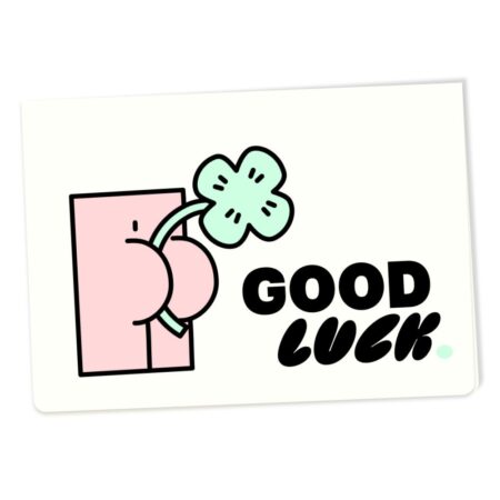 Přání Good luck A6 - Brunhilda