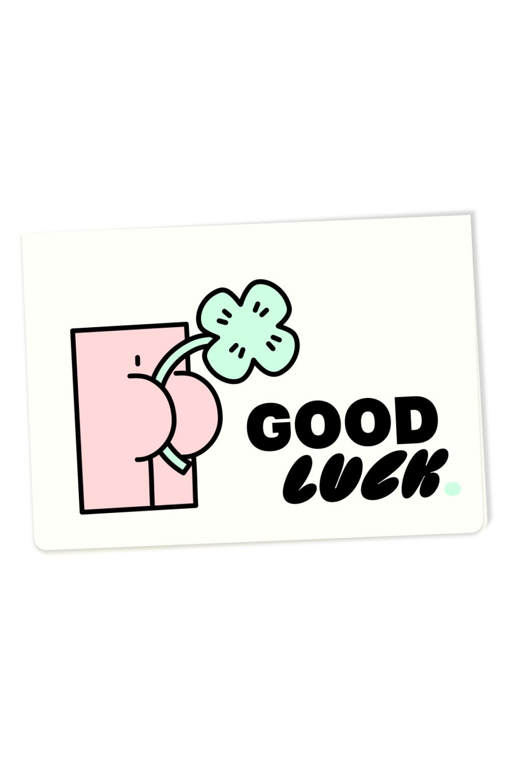 Přání Good luck A6 - Brunhilda Přání Good luck A6 - Brunhilda