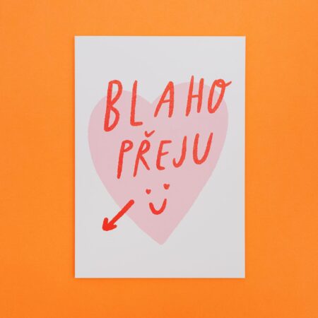 Přáníčko Blahopřeju - Paragraph