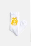 Ponožky Lucky Cat žluté – Brunhilda