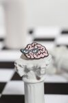 Odznáček Brain I am a thinker – Brunhilda