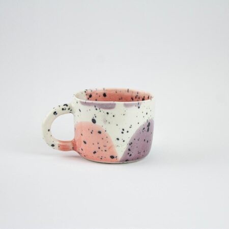 Porcelánový hrnek Aquarelle S, Purple&Pink - Mindset