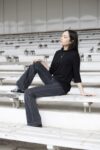 Černé triko Stéblo – TATE Wear