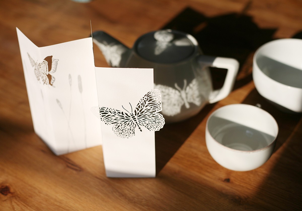 Přání MOTÝL - PORIGAMI Přání MOTÝL - PORIGAMI