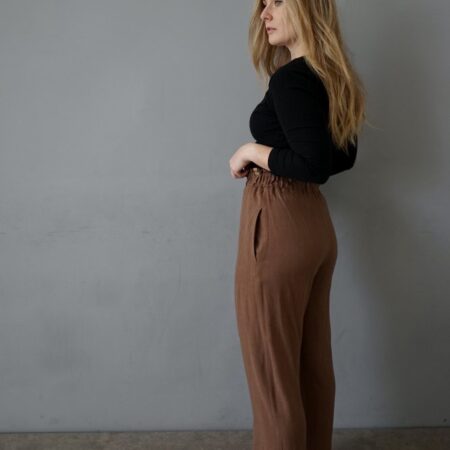Culottes LEILA hnědé - yule