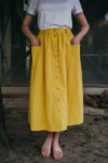 Žlutá sukně Lina – Reparáda