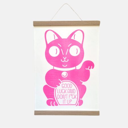 Riso plakát Lucky Cat - Brunhilda