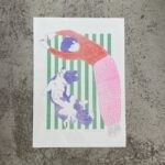 Riso-print A3, Good boy – Laura Flídrová